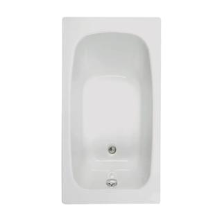 5x Bad plaatsbesparend, Allibert, FLAVIS PLAATSBESPAREND, Wit